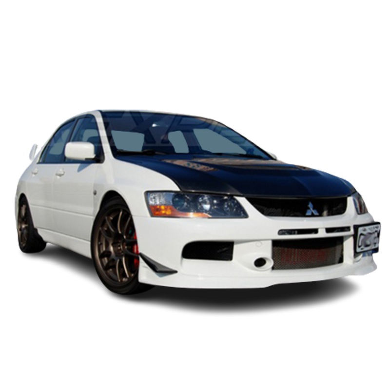 Rexpeed Carbon Fiber Canards | 2006 Mitsubishi Evo 9 (R04)