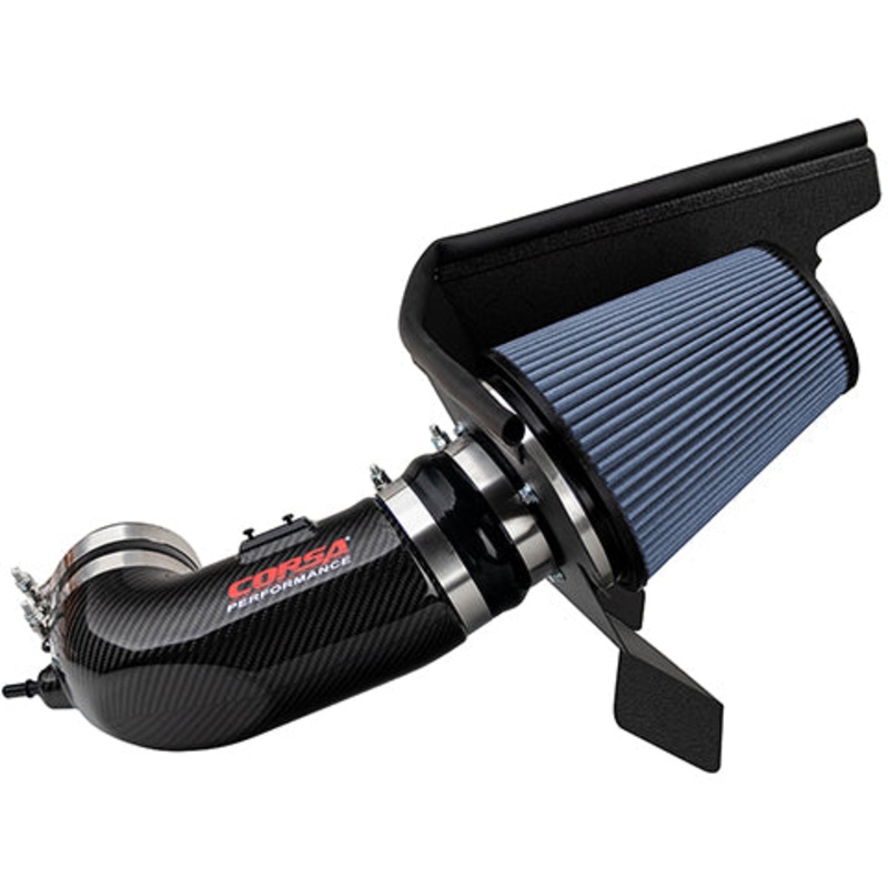 Corsa Performance Carbon Fiber Air Intake | 2017-2021 Chevrolet Camaro ZL1 (44005/D)