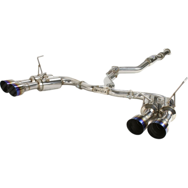 Invidia Gemini R400 Cat-Back Exhaust | 2010-2014 Subaru WRX and 2011-2014 Subaru WRX STI (HS11STIGM4SS/T)