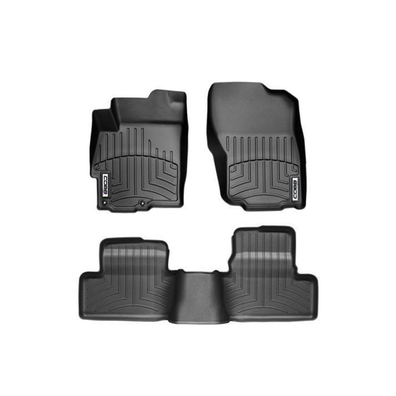 COBB x WeatherTech Floorliner Set | 08-15 Mitsubishi Evo X / 09-15 Ralliart (COBBWT44223-1-2)