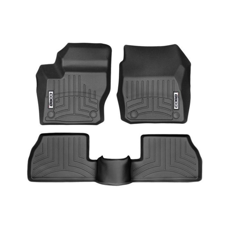 COBB x WeatherTech Floorliner Set | 2013-2018 Ford Focus ST (COBBWT446461-440752)