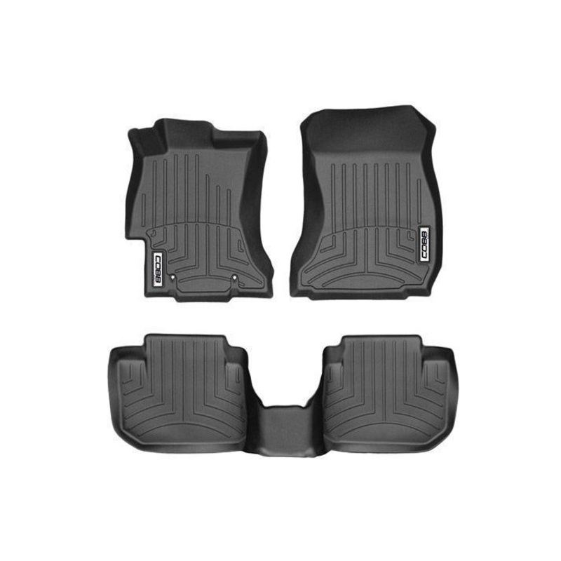 COBB x WeatherTech Floorliner Set | 2015-2021 Subaru WRX/STI (COBBWT444391-444392)