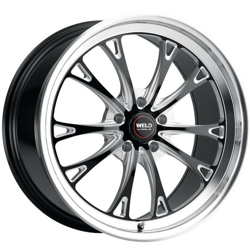 Weld Belmont Drag S157 Series 17x11in. 5x115 6mm. Offset Wheel (S15771171P06)