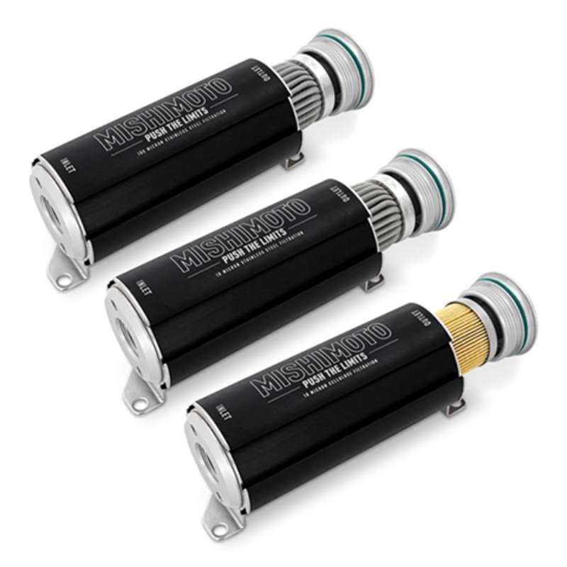 Mishimoto High-Performance -10AN Fuel Filter (MMFF-ST)