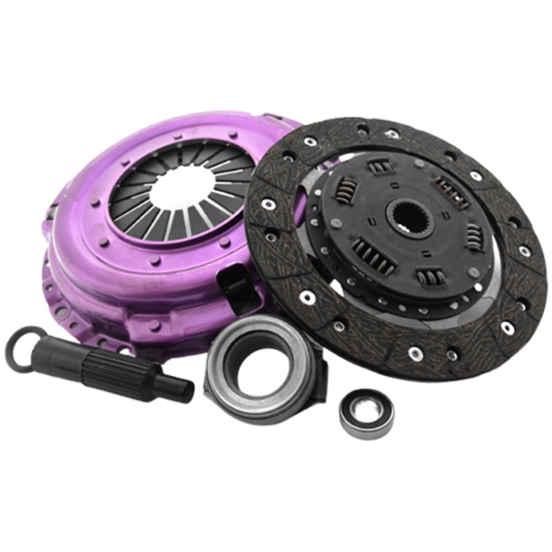 XClutch Stage 1 Sprung Organic Clutch Kit with Steel Backed Facing | 1994-2001 Acura Integra and 1996-1997 Honda Del Sol (XKHN22005-1T)