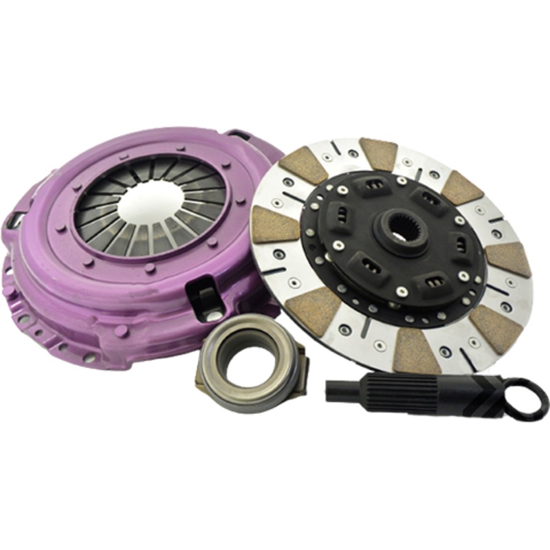 XClutch Stage 2 Single Cushioned Ceramic Clutch Kit | 1994-2001 Acura Integra and 1996-1997 Honda Del Sol (XKHN22005-1C)