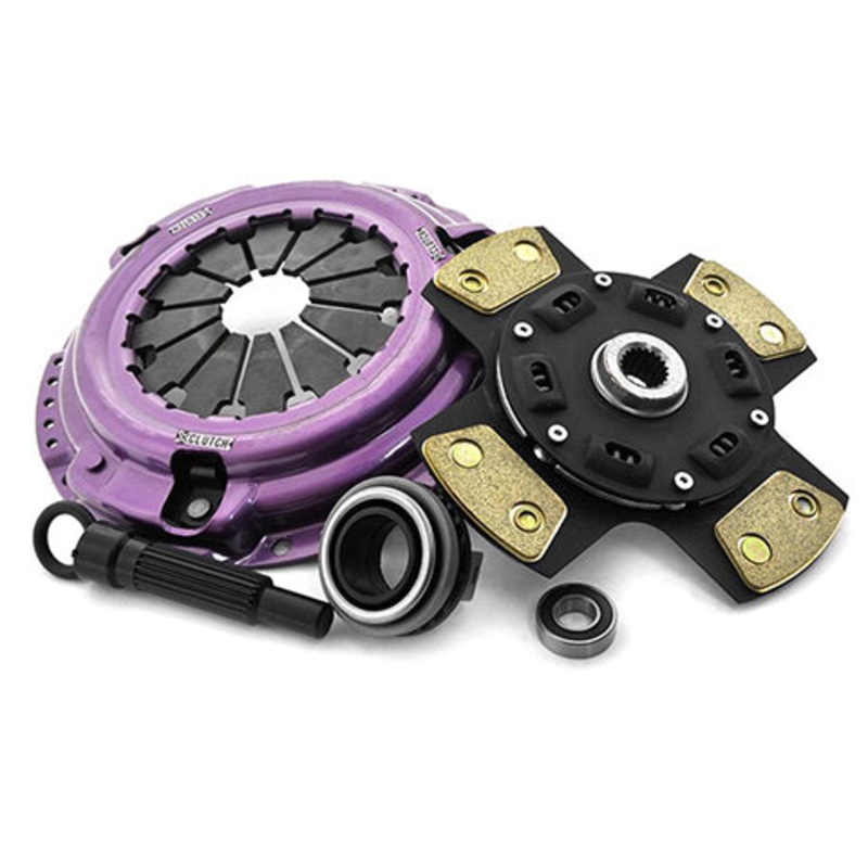 XClutch Stage 2 Single Sprung Ceramic Clutch Kit | 1988-1991 Honda CRX/Civic 1.5L (XKHN21002-1B)