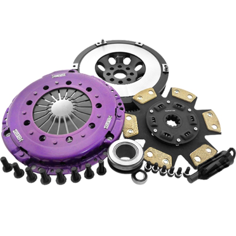 XClutch Stage 2 Sprung Ceramic Clutch Kit with Flywheel | 2001-2006 BMW M3 and 2001-2003 BMW Z3 (XKBM24596-1B)