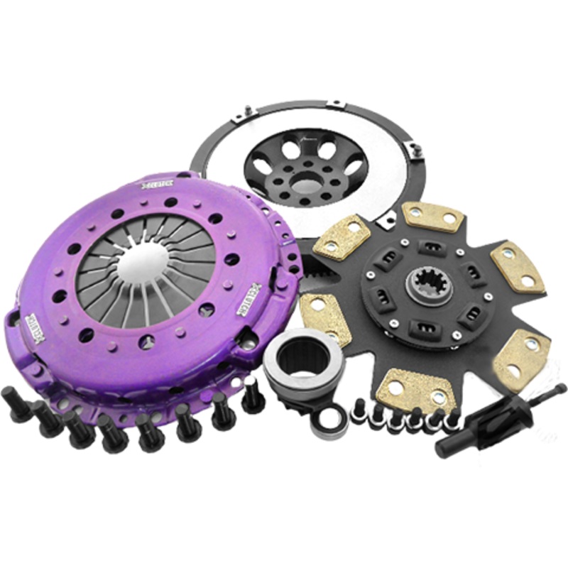 XClutch Stage 2 Sprung Ceramic Clutch Kit with Flywheel | Multiple BMW Fitments (XKBM24508-1B)
