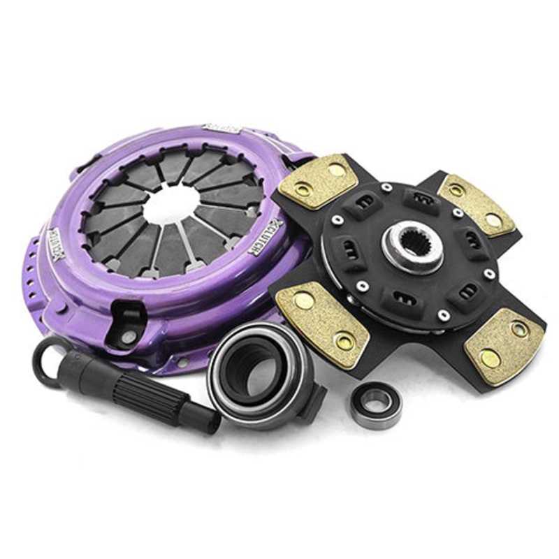 XClutch Stage 2R Single Ceramic Race Disc Clutch Kit | 1998-2005 Honda Civic and 1993-1997 Honda Del Sol (XKHN21001-1R)