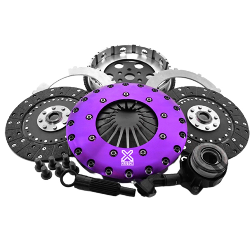 XClutch Twin Solid Organic Clutch Kit | 2013-2018 Ford Focus ST and 2016-2018 Ford Focus RS (XKFD23659-2G)