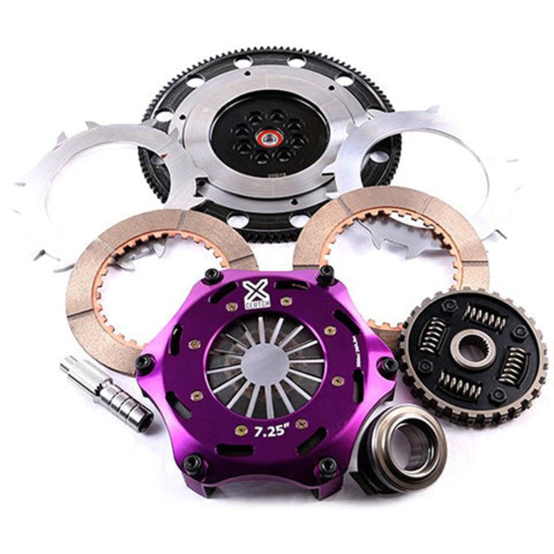 XClutch Twin Sprung Ceramic Clutch Kit | 1988-1991 Honda CRX D16A6 (XKHN18521-2B)