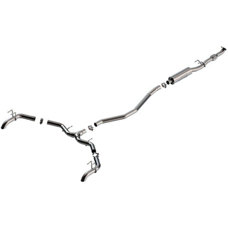 Borla S-Type Cat-Back Exhaust System | 2022-2023 Honda Civic EX AT (140928)
