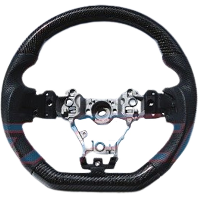 Rexpeed Carbon Fiber & Leather Steering Wheel | 2015-2021 Subaru WRX/STI (G43)