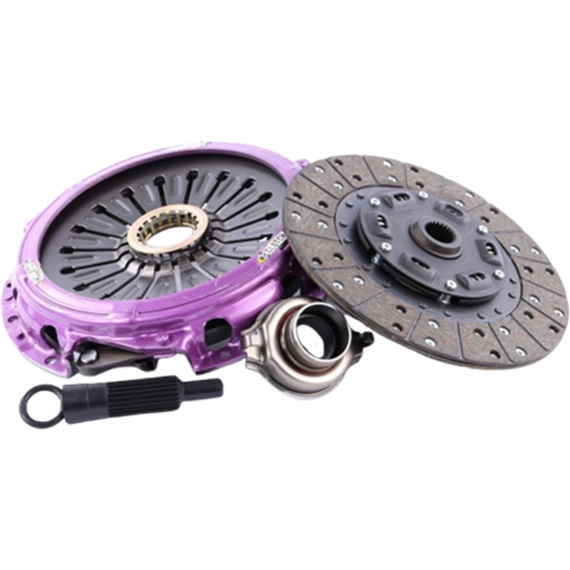 XClutch Stage 1 Sprung Organic Clutch Kit with Steel Backed Facing | 2003-2006 Mitsubishi Evo 8/9 (XKMI24010-1T)