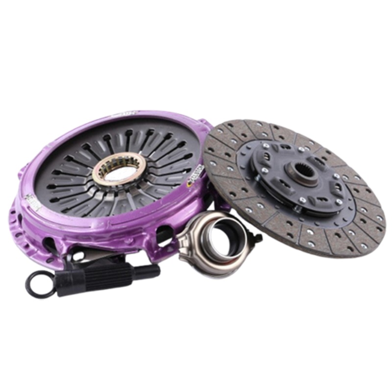 XClutch Stage 1 Sprung Organic Clutch Kit with Steel Backed Facing | 2008-2015 Mitsubishi Evo X (XKMI24011-1T)