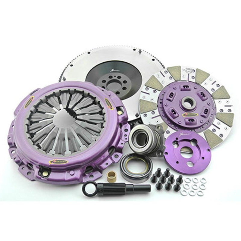 XClutch Stage 2 Cushioned Ceramic Clutch Kit | 2007-2021 Nissan 350Z/370Z and 2007-2013 Infiniti G35/G37 (XKNI25688-1C)