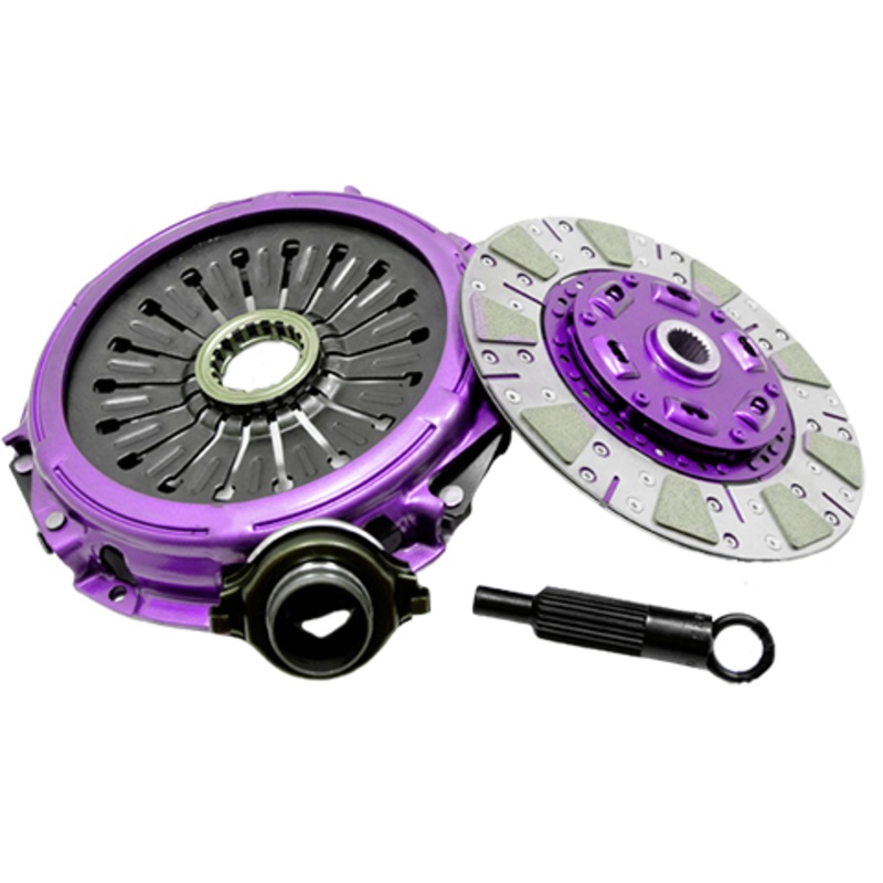XClutch Stage 2 Single Cushioned Ceramic Clutch Kit | 2008-2015 Mitsubishi Evo X (XKMI24011-1C)