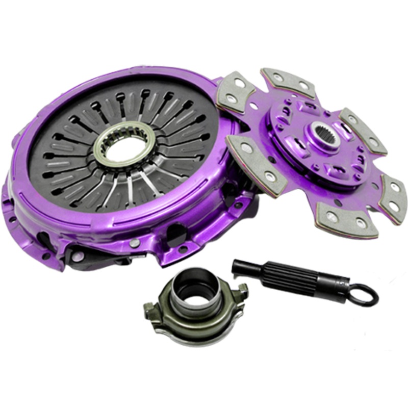 XClutch Stage 2 Single Sprung Ceramic Clutch Kit | 2008-2015 Mitsubishi Evo X (XKMI24011-1B)