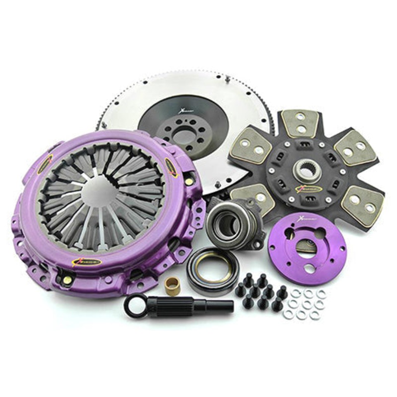 XClutch Stage 2 Sprung Ceramic Clutch Kit | 2007-2021 Nissan 350Z/370Z and 2007-2013 Infiniti G35/G37 (XKNI25688-1B)