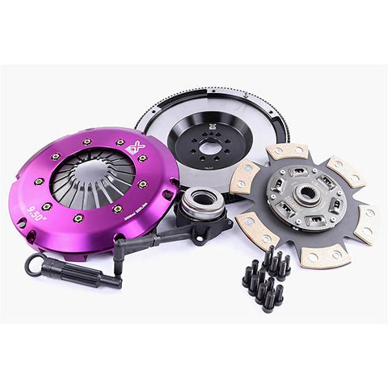 XClutch Stage 2R Single Ceramic Race Disc Clutch Kit | 2015-2022 Volkswagen Golf R, 2014-2017 Volkswagen GTI, and 2019-2022 Volkswagen Jetta (XKVW24698-1R)