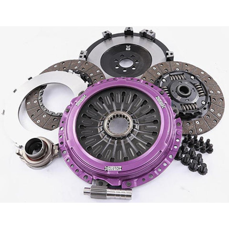 XClutch Twin Solid Organic Clutch Kit | 2008-2015 Mitsubishi Lancer EVO X (XKMI23523-2G)