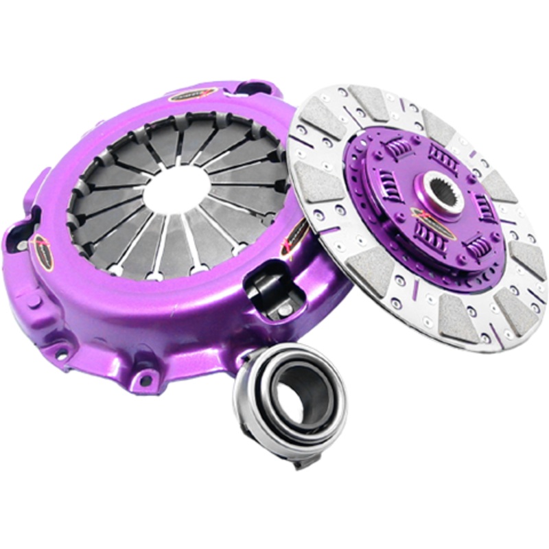 XClutch Stage 2 Single Cushioned Ceramic Clutch Kit | 1987-1991 Mazda RX-7 (XKMZ24004-1C)