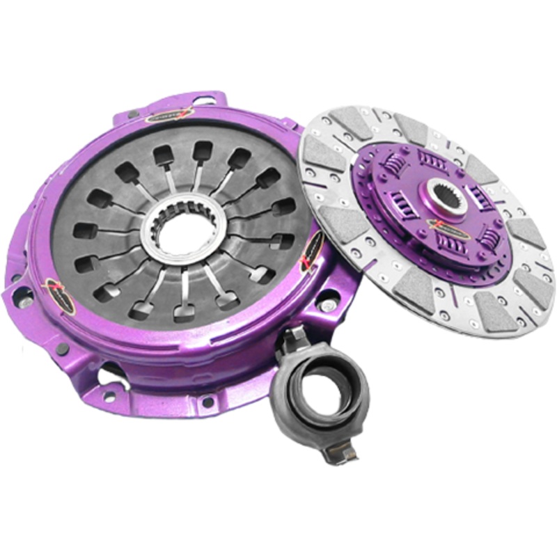 XClutch Stage 2 Single Cushioned Ceramic Clutch Kit | 1993-2002 Mazda RX-7 (XKMZ24002-1C)