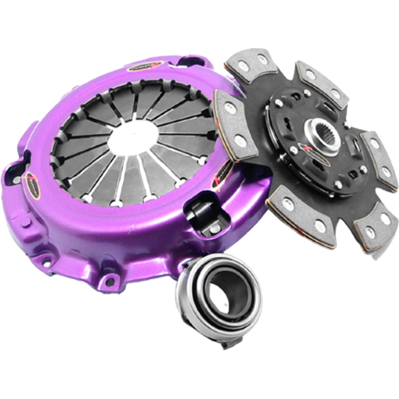 XClutch Stage 2 Single Sprung Ceramic Clutch Kit | 1987-1991 Mazda RX-7 (XKMZ24004-1B)