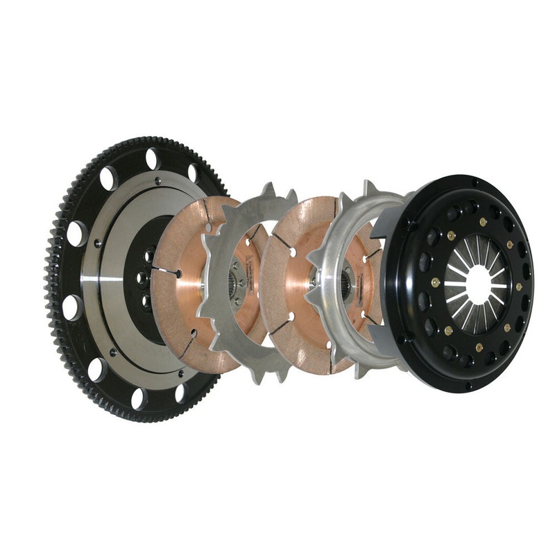 Competition Clutch Twin Disc 6-Puck Ceramic Clutch Kit | 1992-1996 Toyota Chaser (4M-160632-6)