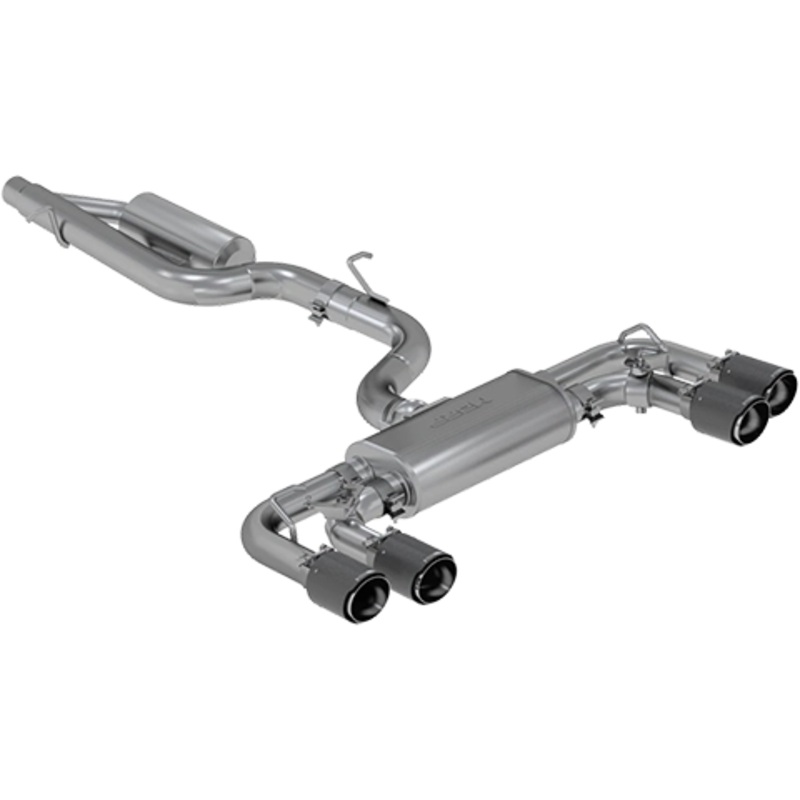 MBRP Cat-Back Exhaust System | 2015-2019 Volkswagen Golf R (S46053CF)