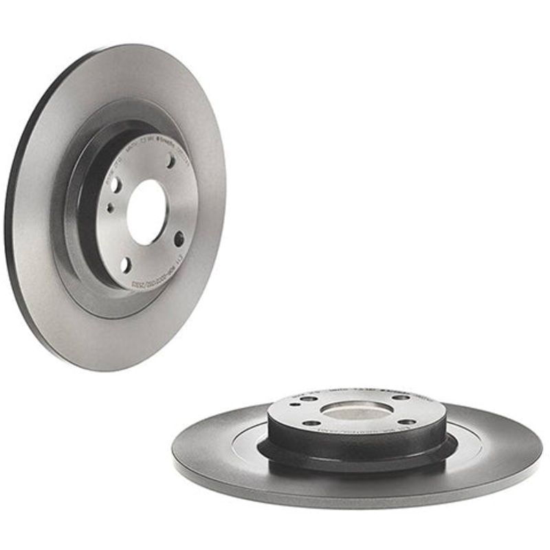 Brembo OEM Equivalent Rear Brake Rotor | 2016-2020 Mazda MX-5 Miata (08.D224.11)