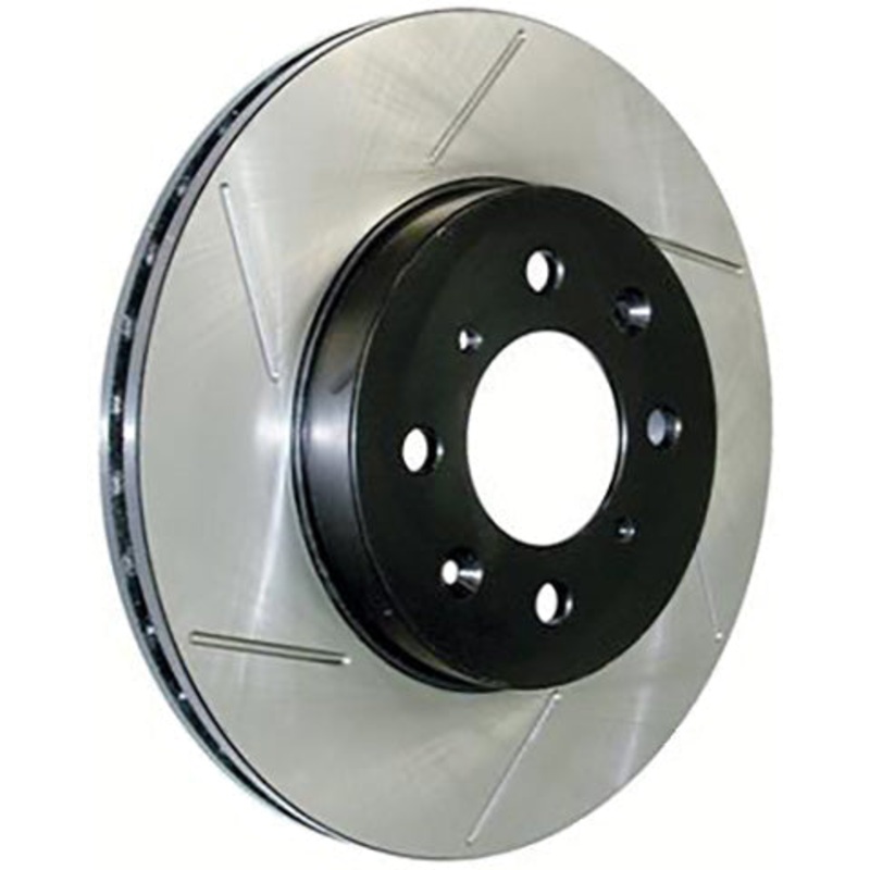 Stoptech W/ Aero Brake Rotor Direct Replacement 2Pc Drilled Brake Rotor Pair | 2007-2014 Ford Mustang GT (81.334.9921)