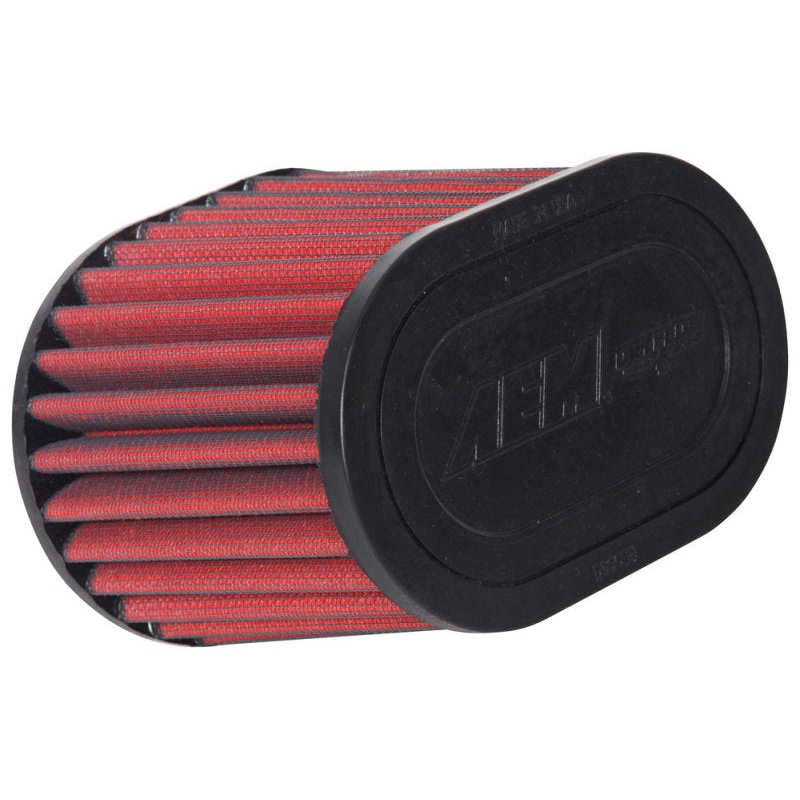AEM 2.75in Flange 6in x 4.5in Base 6in x 3.8125in Top 5in Height DryFlow Air Filter (21-2129DK)