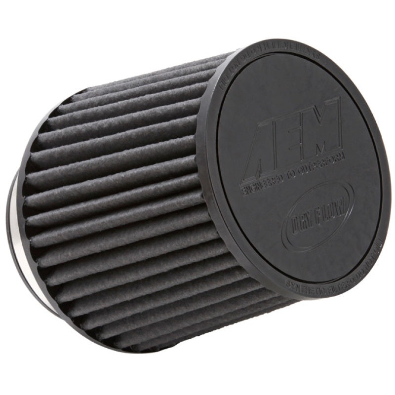 AEM Brute Force Dryflow Air Filter - Conical 6in Base OD / 5.125in Top OD / 5.25in Height (21-205BF)