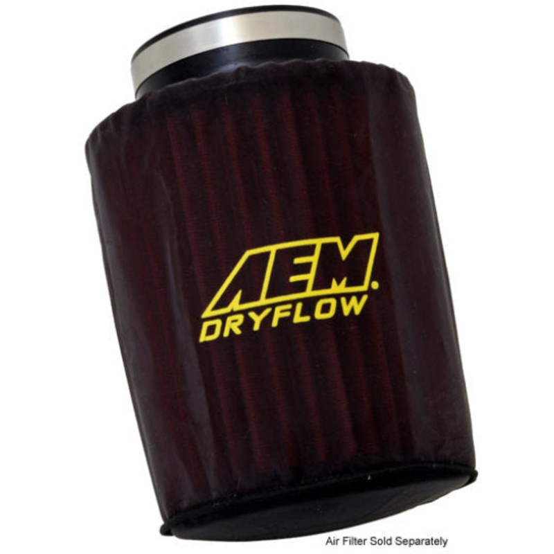 AEM Air Filter Wrap 6 inch Base 5 1/8inch Top 7 1/8 inch Tall (1-4007)