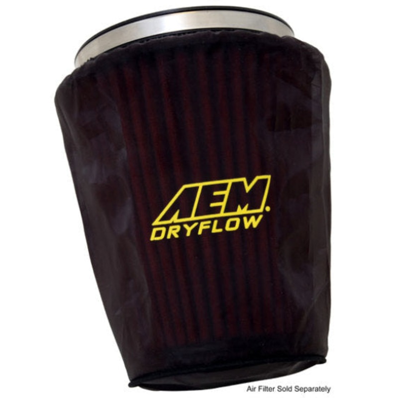 AEM Air Filter Wrap 7 1/2 inch Base 5 inch Top 9 inch Tall (1-4003)