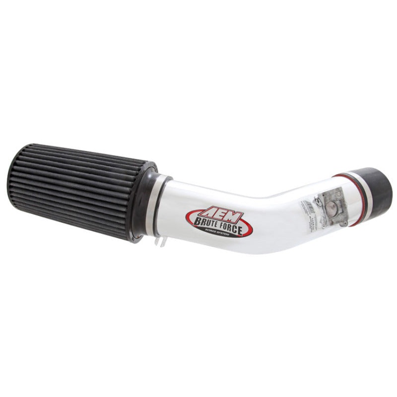 AEM Cold Air Intake | 2003-2004 Ford Excursion Diesel/ 2003-2006 Ford F Series Super Duty Diesel 6.0L Power Stroke Polished (21-8104DP)