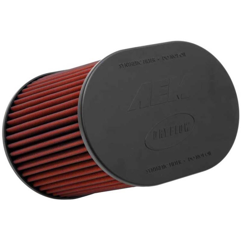 AEM Dryflow Air Filter Oval 12in x 12in O/S Base / 8in x 8in O/S Top / 7in Height (21-2257DK)