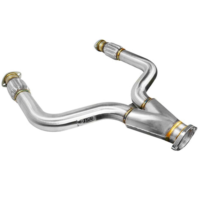 ISR Performance Exhaust Y-Pipe | 2016-2023 Infiniti Q50 3.0T RWD, 2017-2021 Infiniti Q60 3.0T RWD, and 2023+ Nissan Z (IS-Q5060-Y)