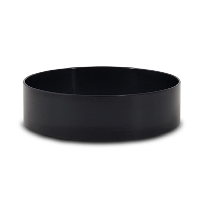 Vibrant Aluminum Union Sleeve for 5in OD Tubing - Hard Anodized Black (12590)