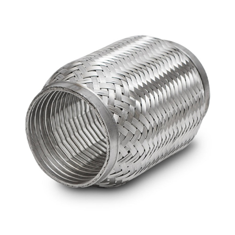 Vibrant SS Turbo FLEX Coupling with Interlock Liner - 4in inlet/outlet x 10in long (61210)
