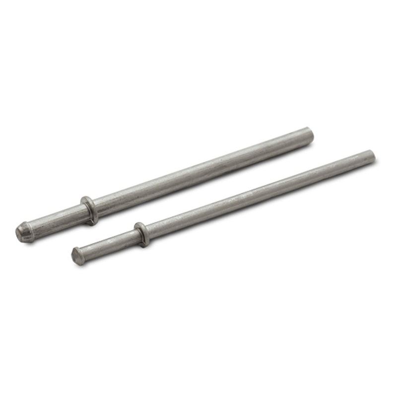 Vibrant SS Exhaust Hanger Rods - 1/2in dia. x 13in long (11899)