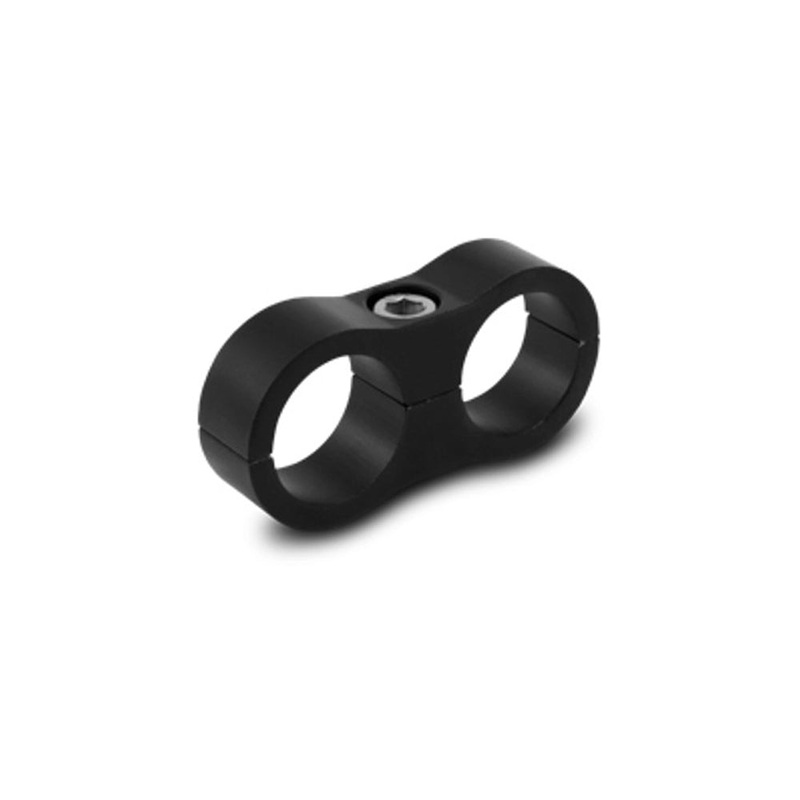 Vibrant Aluminum Line Separator Bracket for 0.438in/11.1mm OD hose (20611)