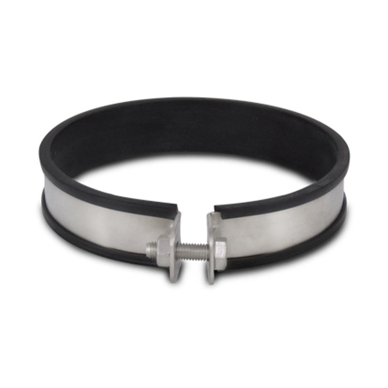 Vibrant Stainless Steel Muffler Strap Clamp for 108mm O.D. Muffler (17116)