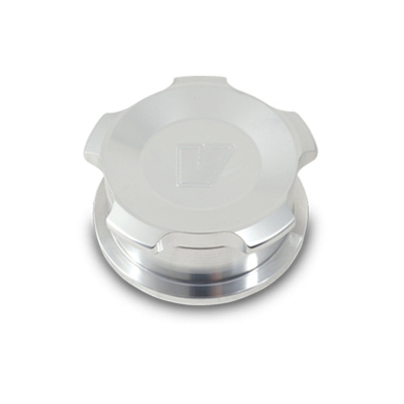 Vibrant 1.5in OD Aluminum Weld Bungs w/ Polished Aluminum Threaded Cap (11288)