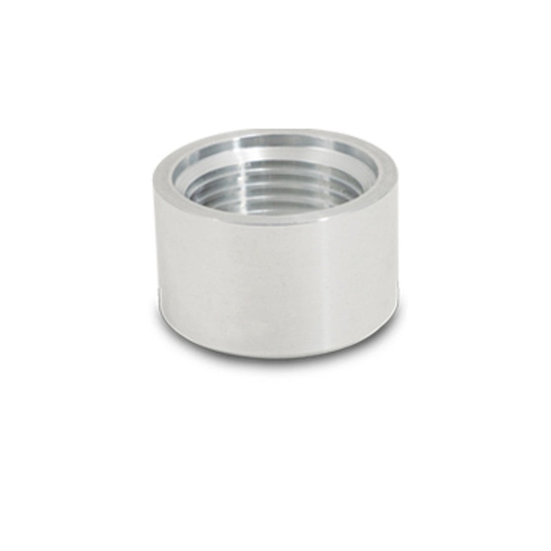Vibrant -12 AN Female Weld Bung  1-1/16in -12 Thread - Aluminum (11164)