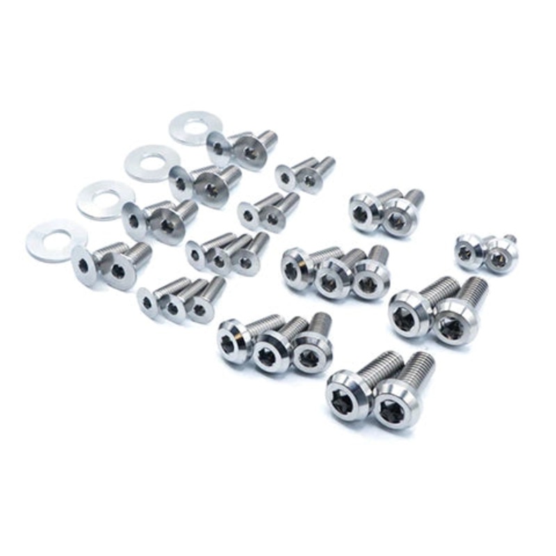 Dress Up Bolts Titanium Hardware Door Kit | 2021+ BMW M3 (BMW-035)