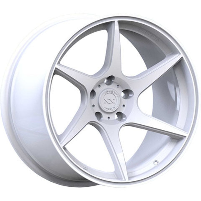Anovia Titan White Directional Wheels | 18x9.5 Size / 5x100 Bolt / +38 Offset / 73.1 Hub (ART103189551003873W)