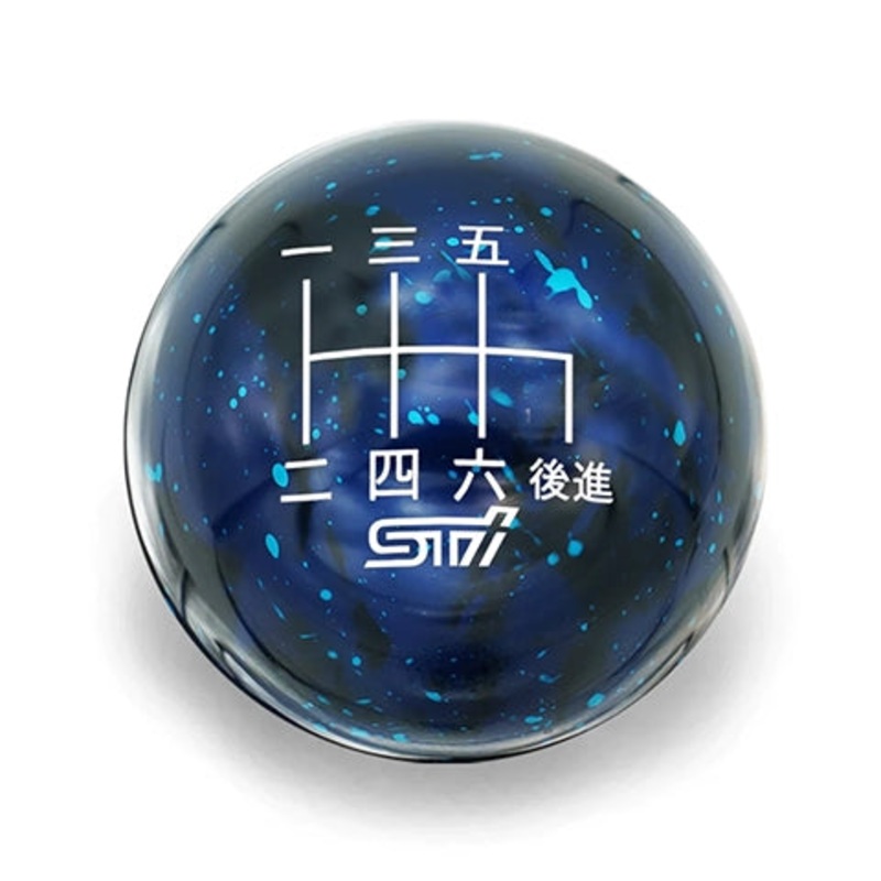 Billetworkz Cosmic Space Shift Knob - 6 Speed STI Japanese Engraving | 2004-2021 Subaru WRX STI (BW-KNB-STI6-JPSTI)
